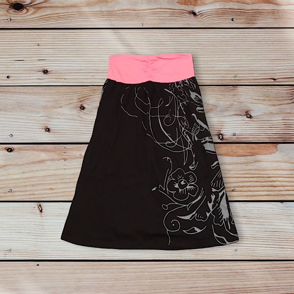 Lagaci Strapless Dress
